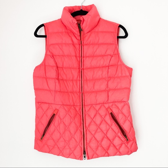 Talbots Jackets & Blazers - Hot Pink Talbots Puffer Vest